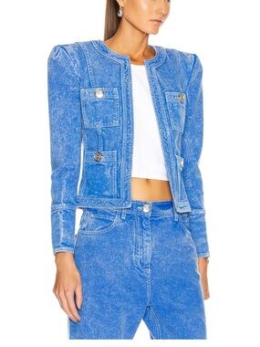 Balmain Jean Jacket FR 36 (USA 4)